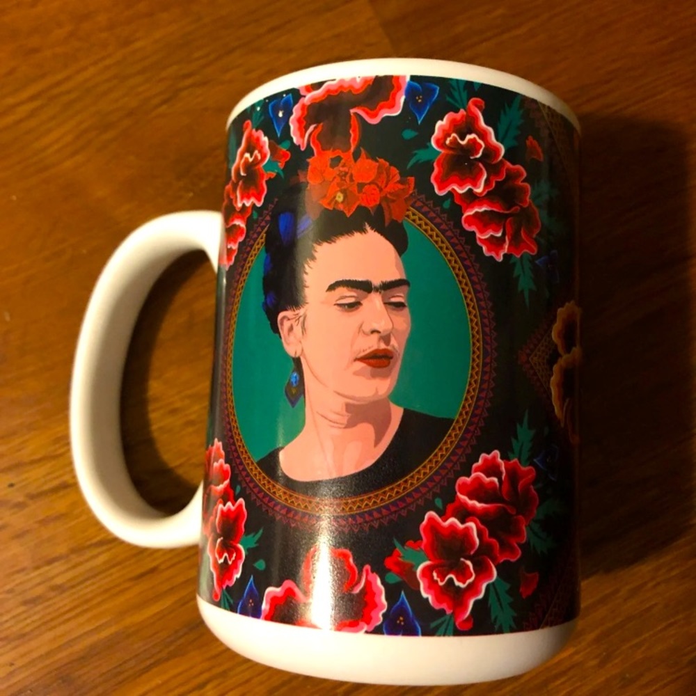 Frida Kahlo Artistic Paintress Mug 🌺 - Picture 2 of 4